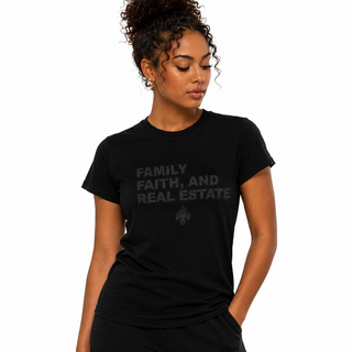 Family Faith & Real Estate Tee
