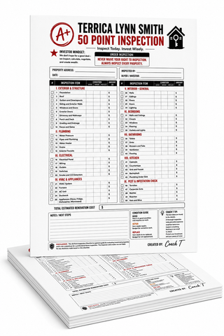 50 Point Inspection Checklist