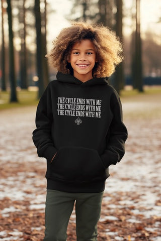 The Cycle Ends With Me Youth Hoodie