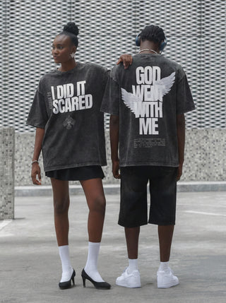 I DID IT SCARED TEE