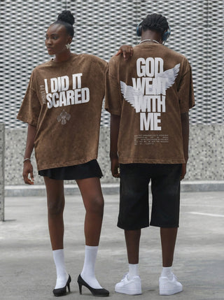 I DID IT SCARED TEE