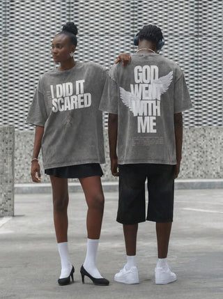 I DID IT SCARED TEE