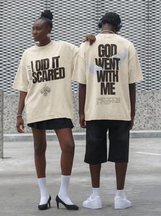 I DID IT SCARED TEE