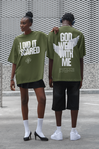 I DID IT SCARED TEE