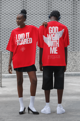 I DID IT SCARED TEE
